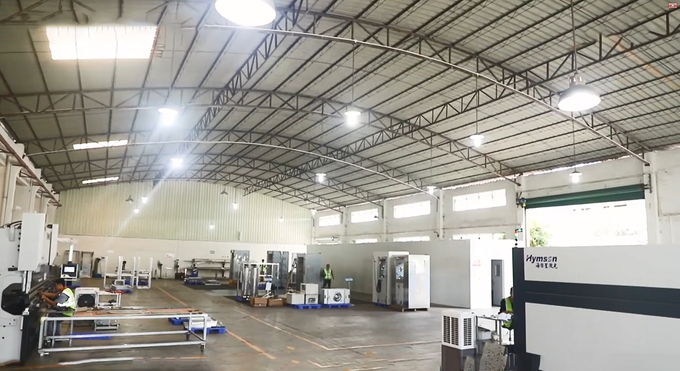 Guangzhou Cleanroom Construction Co., Ltd. lini produksi pabrikan