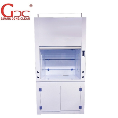 Lab Kimia Fume Hood Aliran Udara Lemari Fume Hood Stainless Steel