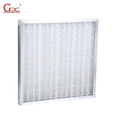 F8 F9 0.97m2 Cleanroom Air Filter Dengan Bingkai Serat Aluminium Sintetis
