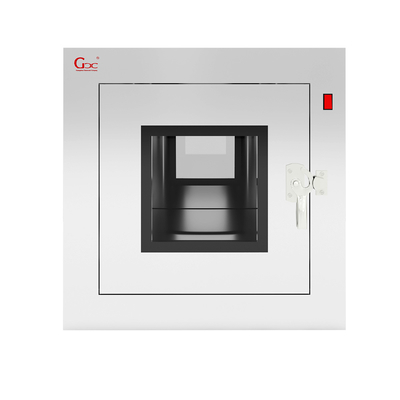 304 Stainless Steel Pass Box Untuk Lab Double Interlock Design