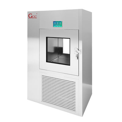 Laboratorium Efisiensi Tinggi Jendela Transfer Stainless Steel / Kotak Pas Kamar Bersih / Kotak Transfer Air Shower
