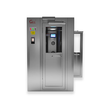 Stainless Steel Cleanroom Air Shower Tingkat Kebisingan 65dB
