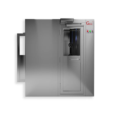 Standard Two People 30m / S Cleanroom Air Shower Dengan Pintu Saling Elektronik