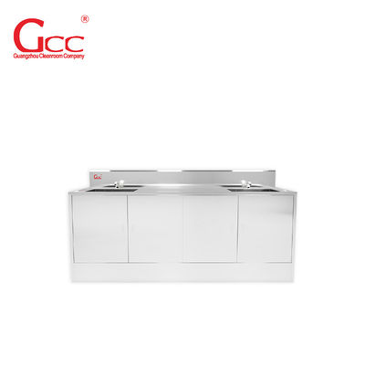 Custom awet 304 stainless steel Rumah Sakit laboratorium medis scrub wastafel