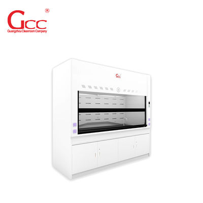 PP Fume Hood Laboratory Asam dan Alkali Resistant Exhaust Hood Disesuaikan Laboratory Fume Hood Ventilasi