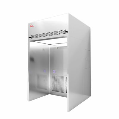 GCC Pharmaceutical Sampling Timbangan Booth Pintu PVC Untuk Bahan Baku