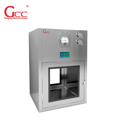 Bersertifikat UL Dinamis Dan Statis Cleanroom Pass Box Interlock Listrik
