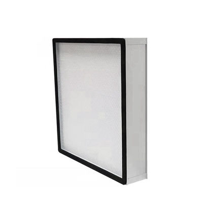HEPA H13 Cleanroom Air Filter Glass Fiber Bag Dengan Bingkai Aluminium