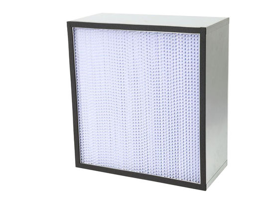 H13 1750m3 / h 16.97m2 Filter Udara Cleanroom Tanpa Partisi