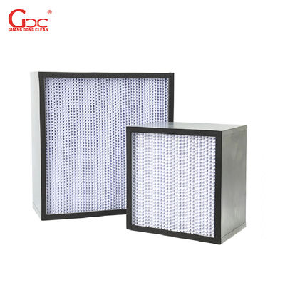 H13 1750m3 / h 16.97m2 Filter Udara Cleanroom Tanpa Partisi