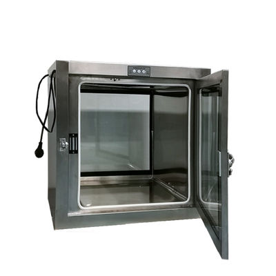 L500mm 220Volt Cleanroom Pass Box Kotak Pass Elektronik Tertanam