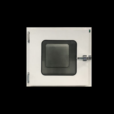 Tonjolan Pintu Tertutup Sus304 Cleanroom Pass Through Box
