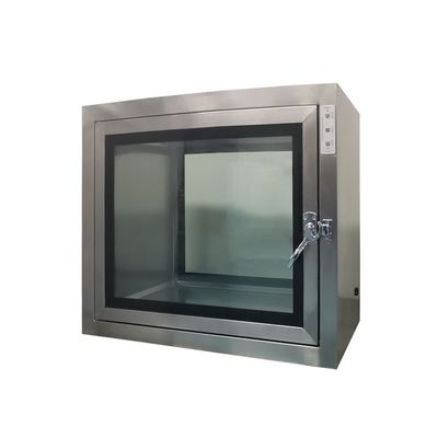 Stainless Steel 220V 50HZ L600mm Cleanroom Melewati Ruang