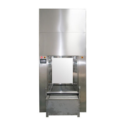 110V 50HZ SS304 Cleanroom Pass Box Dengan Interlock Elektronik