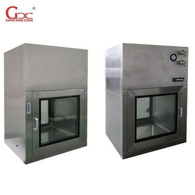 Cleanroom Mekanik Stainless Steel Tahan Udara Melewati Kotak