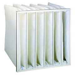 Bingkai tipis F8 2050m3 / h Filter Udara Kamar Bersih / Filter Kantong Udara