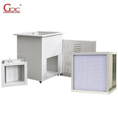 Outlet Filter Udara 500m3 / jam Efisien Tinggi Dengan Partisi CE disetujui