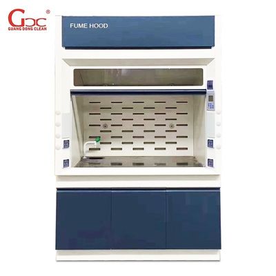 110V 60Hz Clean Air Fume Cupboards, Polypropylene Laboratory Exhaust Hood