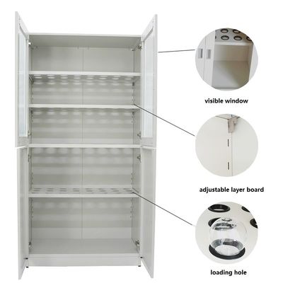Warna Cold Rolled Steel Laboratory Storage Cabinets Lab Room Equipment