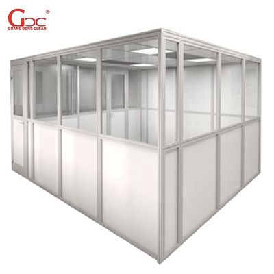Aluminium Profile GMP Cleanroom, 0,45m / S Ruang Bersih Kelas 8 Iso
