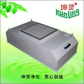 99,997% Efisiensi Unit Filter Kipas Kontrol Tunggal FFU H13 H14 HEPA