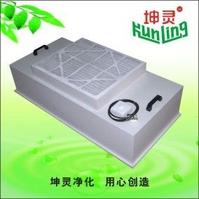 99,997% Efisiensi Unit Filter Kipas Kontrol Tunggal FFU H13 H14 HEPA