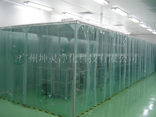 ISO 14644-1 Standard Iso7 Modular Clean Room Untuk Bengkel Elektronik