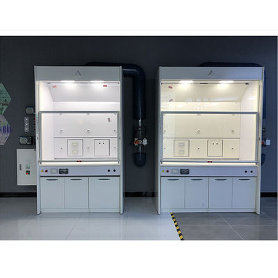 Tahan Alkali 1300mm Clean Room Fume Hood Ukuran Disesuaikan