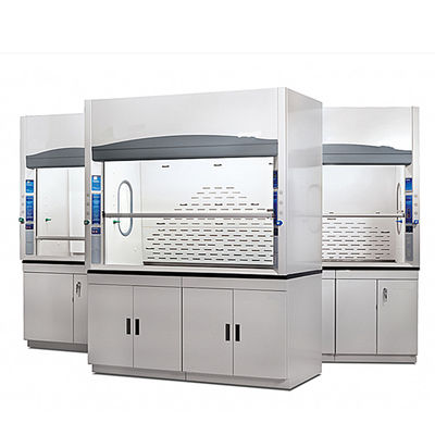 OEM PP Steel Chemical Biological Lab Exhaust Fume Hood Lemari Kabinet