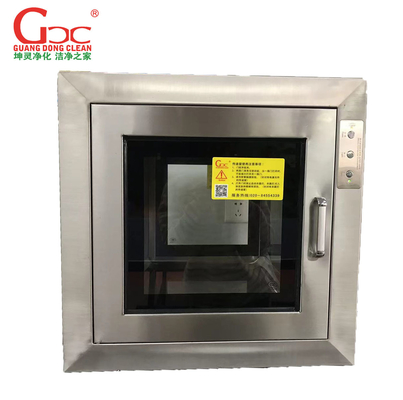 Laboratorium Biologi Cleanroom Pass Box Electronic Interlock Pass Box