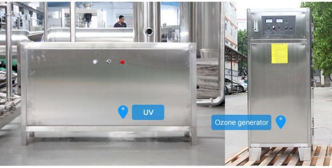 250LPH Reverse Osmosis Peralatan Pengolahan Air Murni Untuk Hotel 2